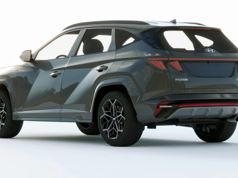 Hyundai Tucson N Line 2021 3D Model