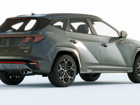 Hyundai Tucson N Line 2021 3D Model