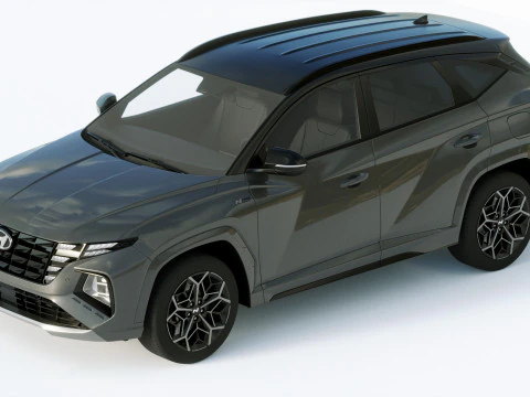 Hyundai Tucson N Line 2021 3D Model