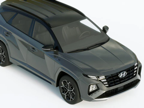Hyundai Tucson N Line 2021 3D Model