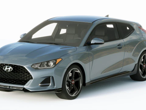 Hyundai Veloster 2019 3D Model