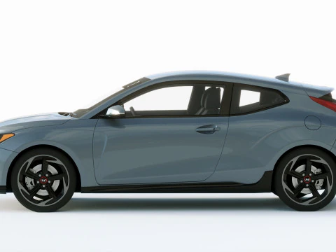 Hyundai Veloster 2019 3D Model