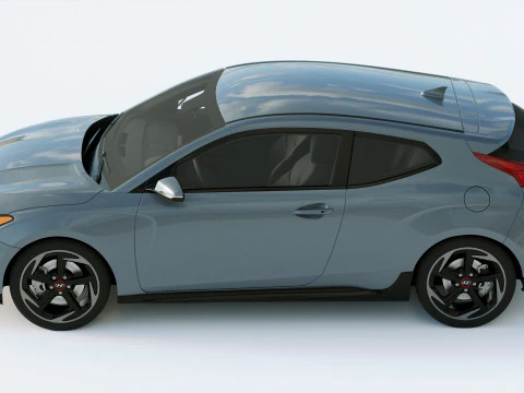 Hyundai Veloster 2019 3D Model