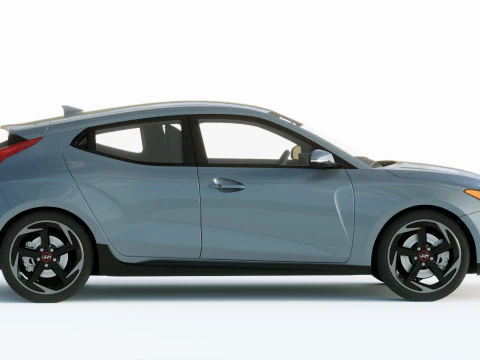 Hyundai Veloster 2019 3D Model