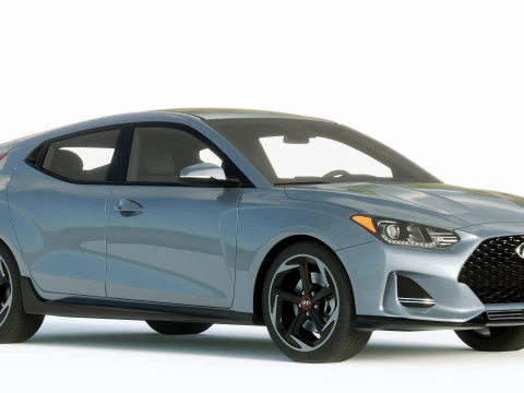 Hyundai Veloster 2019 3D Model