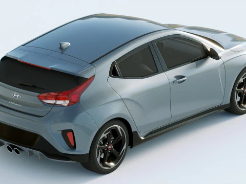 Hyundai Veloster 2019 3D Model