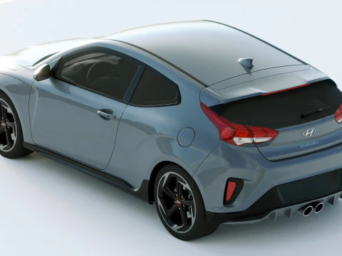 Hyundai Veloster 2019 3D Model