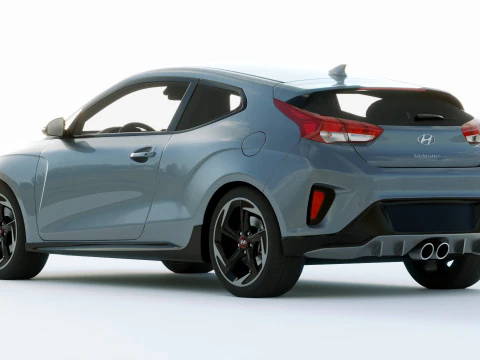 Hyundai Veloster 2019 3D Model