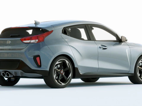 Hyundai Veloster 2019 3D Model