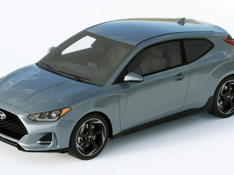 Hyundai Veloster 2019 3D Model