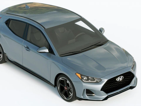 Hyundai Veloster 2019 3D Model