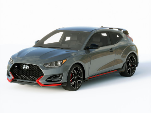 Hyundai Veloster N 2019 3D Model