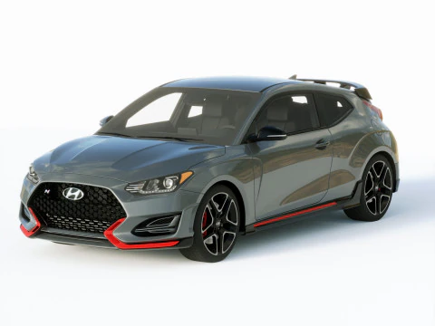 Hyundai Veloster N 2019 3D Modell