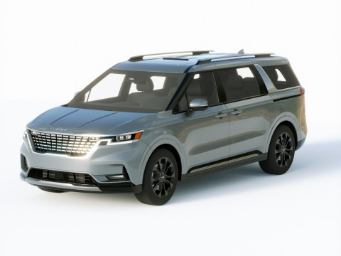 Kia Carnival 2022 3D Model