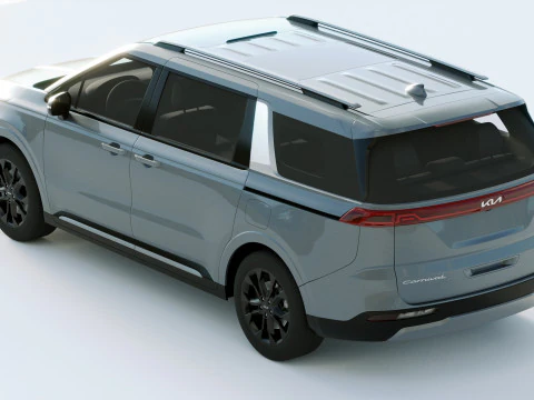 Kia Carnival 2022 3D Model
