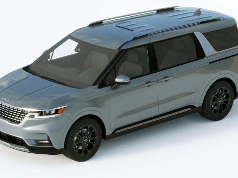 Kia Carnival 2022 3D Model