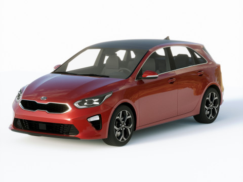 Kia Ceed 2019 3D Model