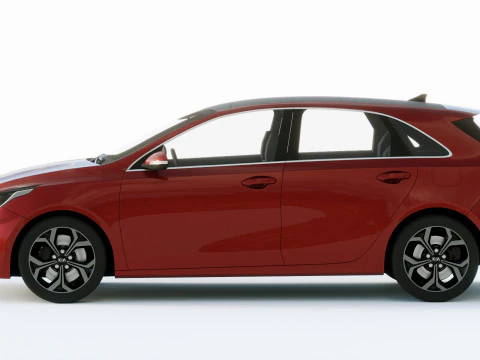 Kia Ceed 2019 3D Model