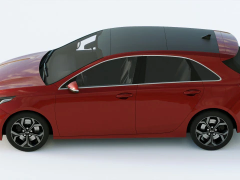 Kia Ceed 2019 3D Model