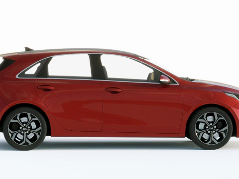 Kia Ceed 2019 3D Model