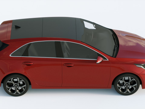 Kia Ceed 2019 Modelo 3D