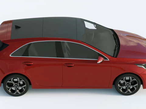 Kia Ceed 2019 3D Model