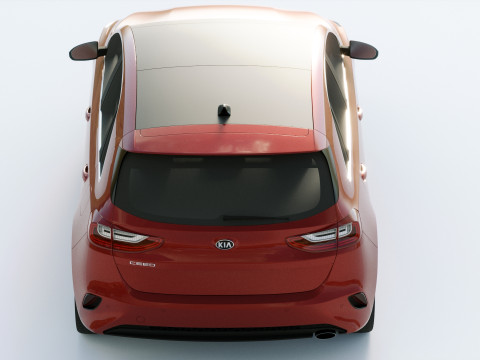 Kia Ceed 2019 Modelo 3D