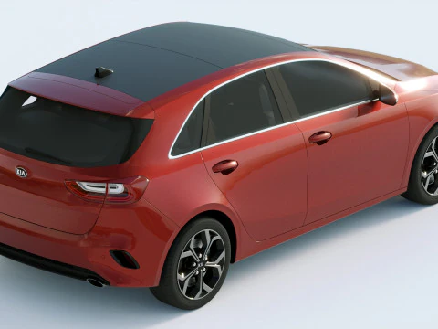 Kia Ceed 2019 3D Model