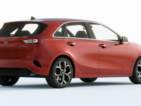 Kia Ceed 2019 3D Model