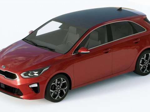 Kia Ceed 2019 Modelo 3D