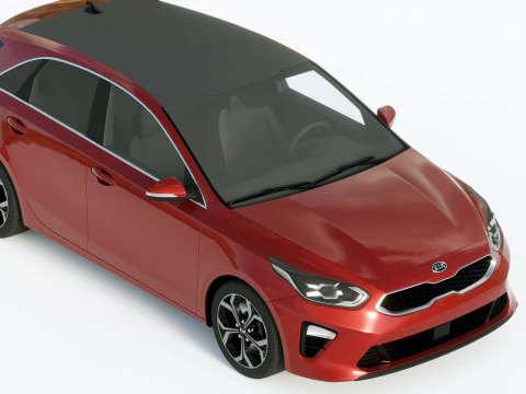 Kia Ceed 2019 3D Model