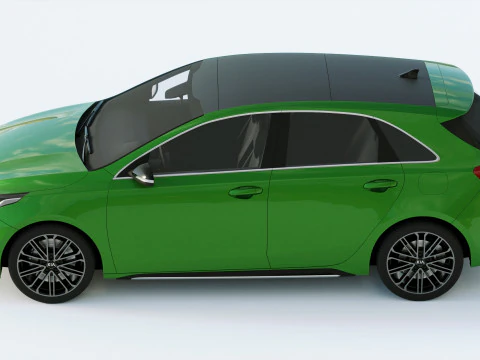 Kia Ceed GT Line 2019 3D Model
