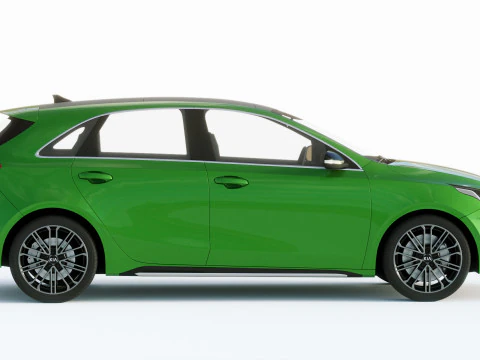 Kia Ceed GT Line 2019 3D Model