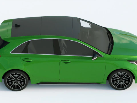 Kia Ceed GT Line 2019 3D Model