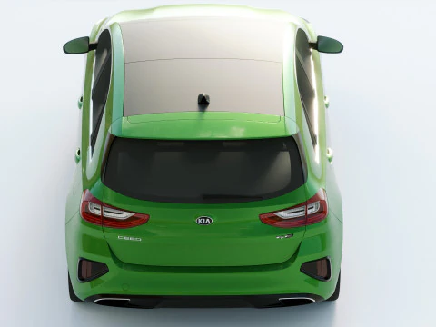 Kia Ceed GT Line 2019 3D Model