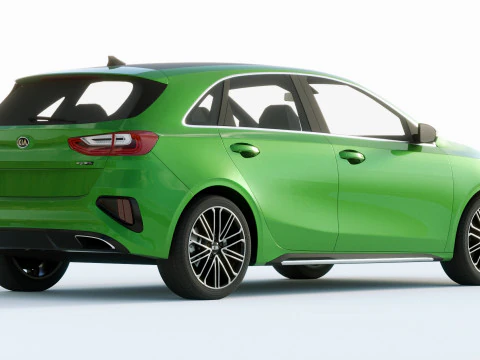 Kia Ceed GT Line 2019 3D Model
