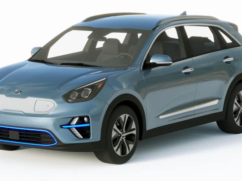 Kia E Niro 2019 3D Model