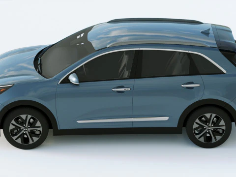 Kia E Niro 2019 3D Model