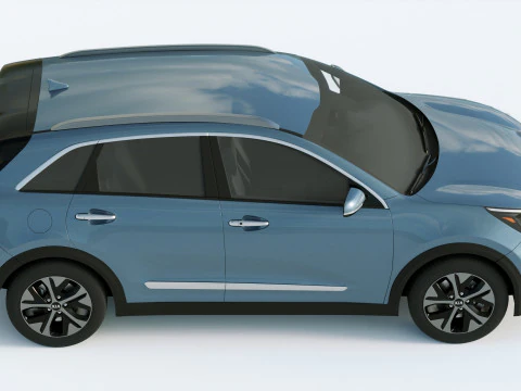 Kia E Niro 2019 3D Model