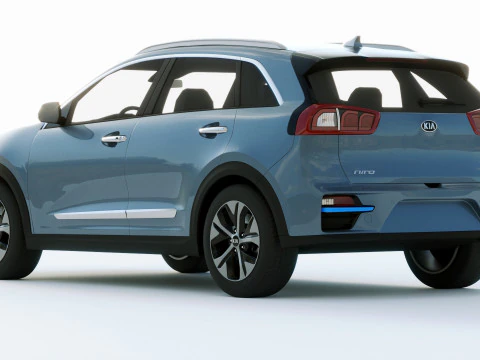Kia E Niro 2019 3D Model