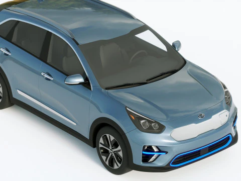 Kia E Niro 2019 3D Model