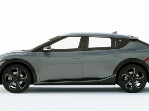 Kia EV62022 Modello 3D