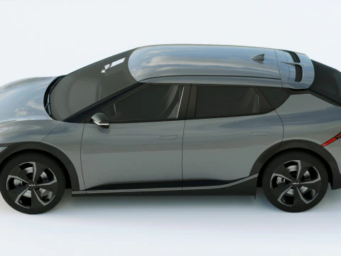 Kia EV62022 Modello 3D