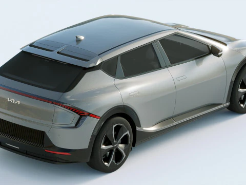 Kia EV62022 Modello 3D