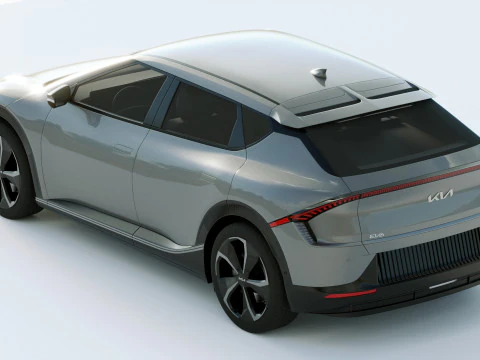 Kia EV62022 Modello 3D