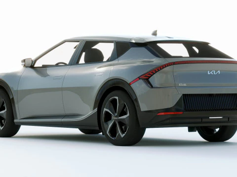 Kia EV62022 Modello 3D
