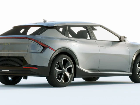 Kia EV62022 Modello 3D
