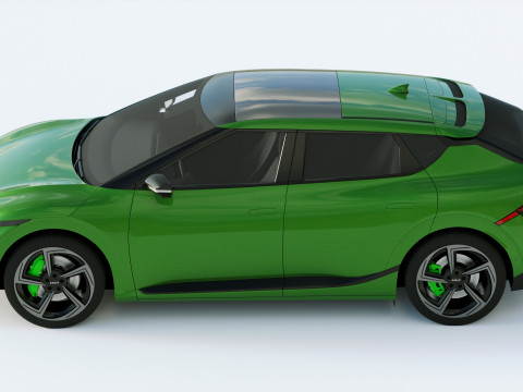 起亜EV6 GT 2022 3Dモデル