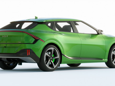 起亜EV6 GT 2022 3Dモデル