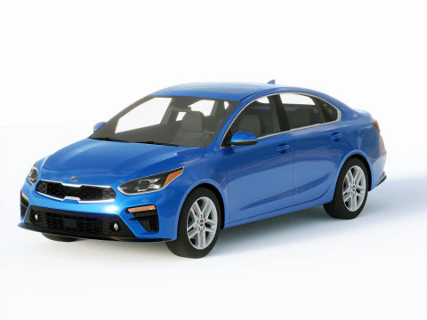 Kia Forte 2019 Modelo 3D